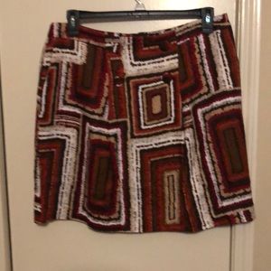 Worthington fall colored skirt